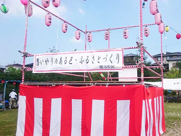 イベント足場の足場組立 | 足場組立・鳶工事のKRS株式会社【岐阜県土岐市】