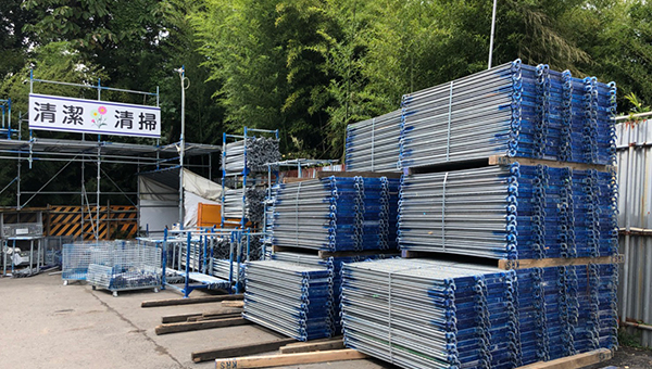 片付けへのこだわり | 足場工事なら愛知・岐阜・三重のKRS株式会社