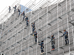 協力作業 | 足場組立・鳶工事のKRS株式会社【岐阜県土岐市】