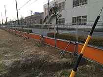 フェンス足場の足場組立2 | 足場組立・鳶工事のKRS株式会社【岐阜県土岐市】