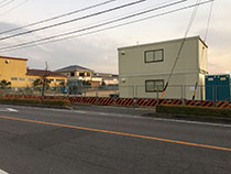 フェンス足場の足場組立3 | 足場組立・鳶工事のKRS株式会社【岐阜県土岐市】