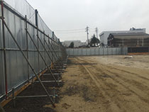 フェンス足場の足場組立6 | 足場組立・鳶工事のKRS株式会社【岐阜県土岐市】