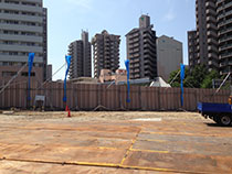 フェンス足場の足場組立7 | 足場組立・鳶工事のKRS株式会社【岐阜県土岐市】